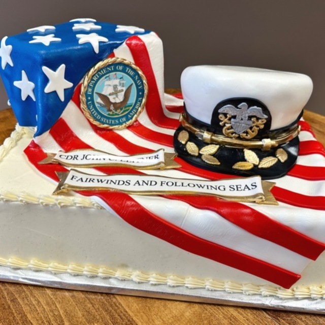 Navy Cake by The Sugar Suite - Amazing Cake Ideas